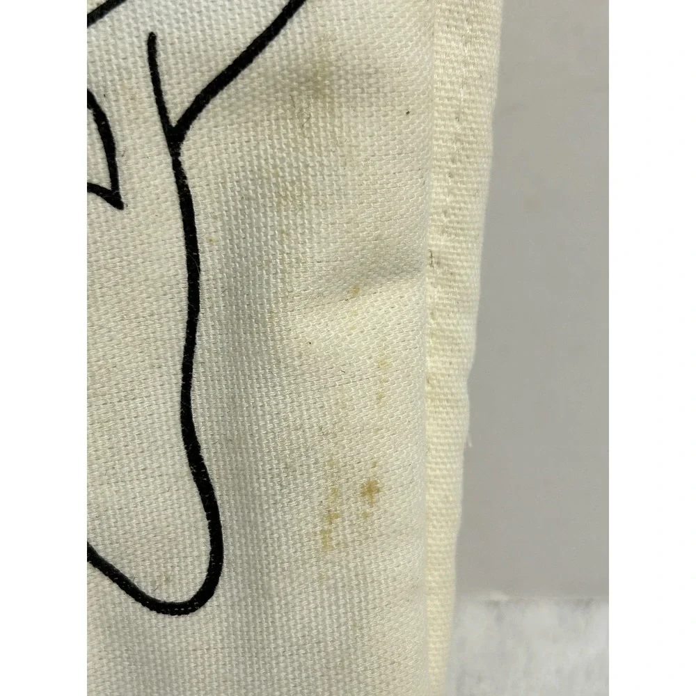 Vintage Pillsbury Doughboy Oven Mitt Poppin Fresh Cream Quilted Cotton Kitchen